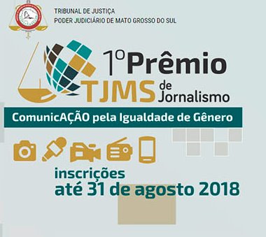 Jornalista do Tereré News é vencedor do 1º Prêmio de Jornalismo do TJMS