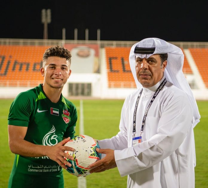 Atacante campo-grandense Leandro Spadacio “espanta” com bom futebol nos Emirados Árabes