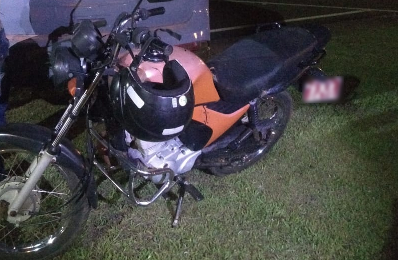 Durante a Operação Fronteira Segura Sul II homem é preso pelo DOF com motocicleta furtada no Paraná