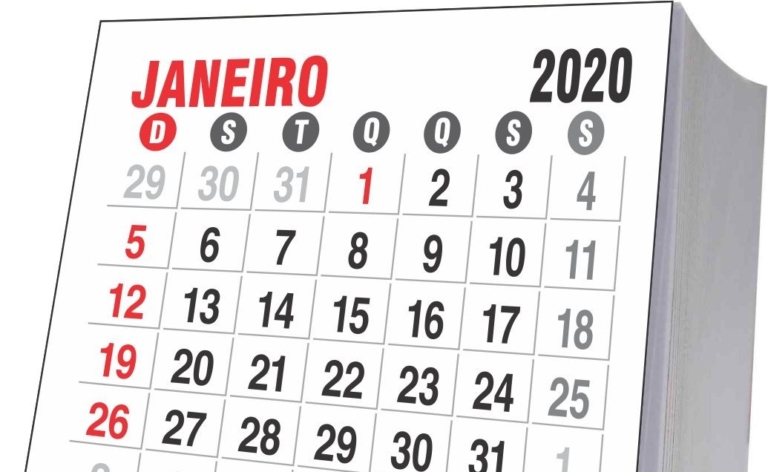 Veja o calendário de feriados nacionais e de pontos facultativos em 2020