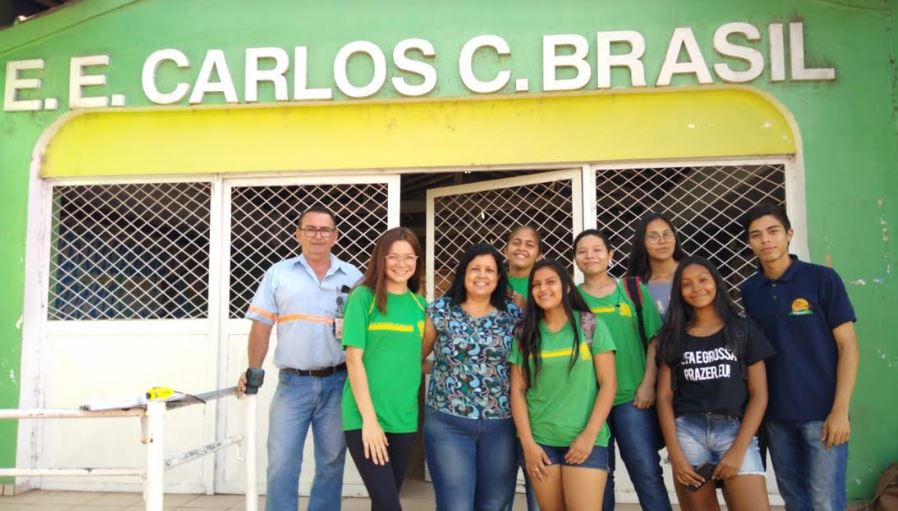 Corumbá: Escola pública é beneficiada por ação voluntária