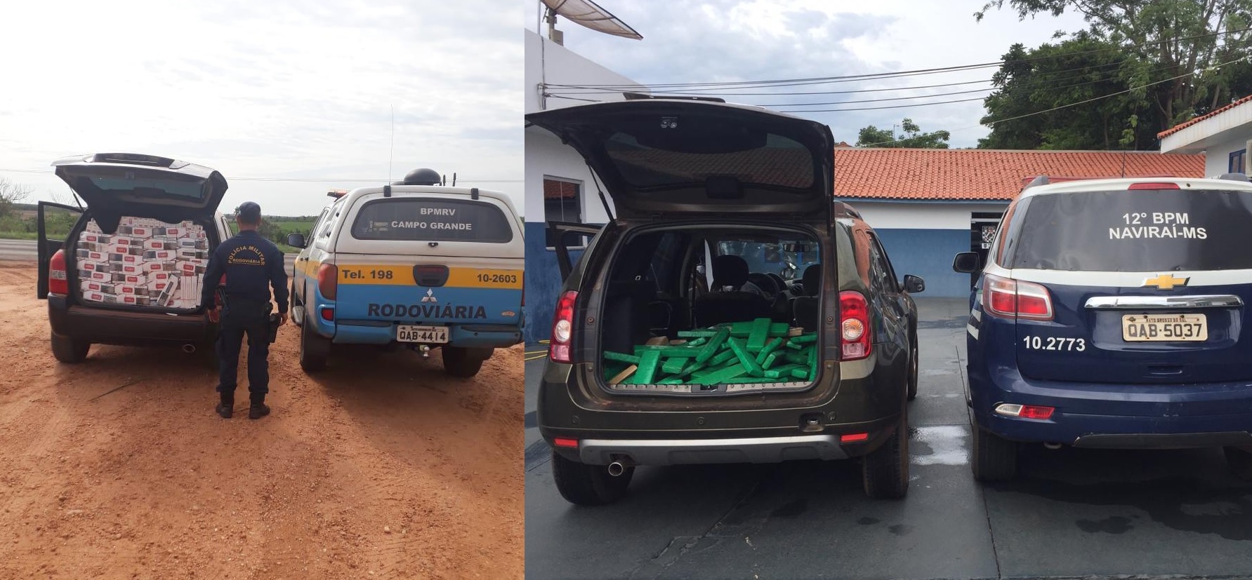 Operação Hórus: Carga de cigarro e veículo são apreendidos em Naviraí
