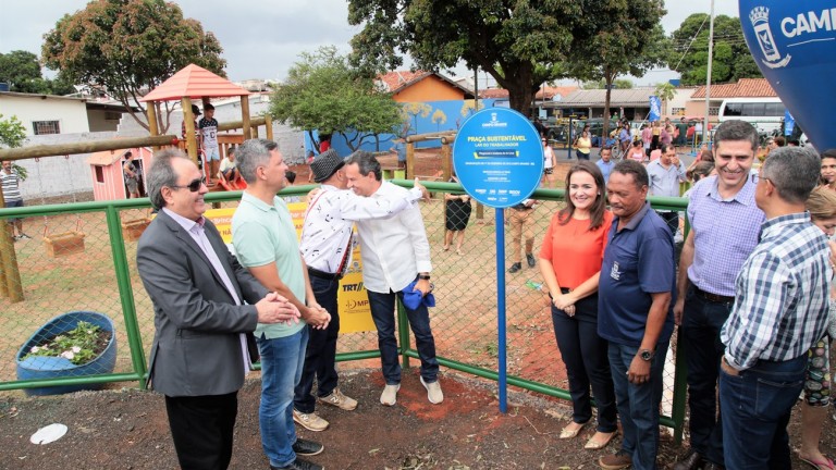 Com playground e academia, Prefeitura entrega Praça Sustentável para comunidade do Lar do Trabalhador