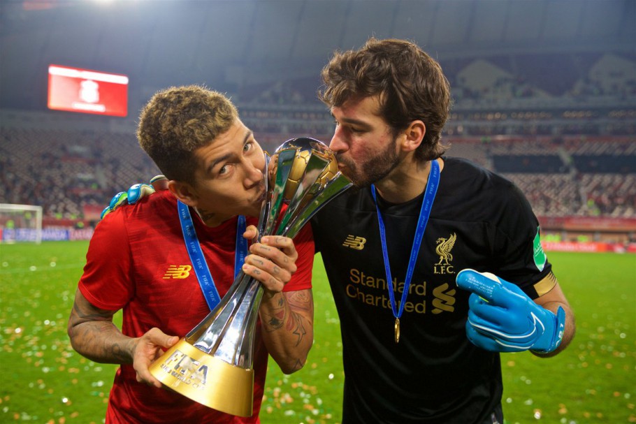Decisivos, Alisson e Firmino ajudam Liverpool a conquistar o Mundial de Clubes