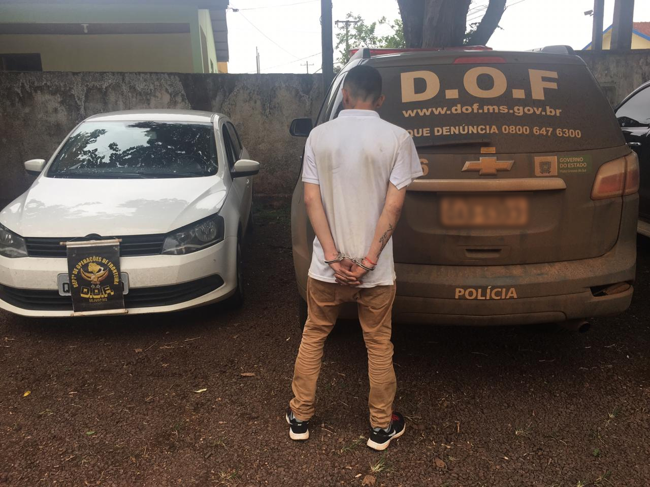 Durante a Operação Hórus DOF recupera veículo roubado em Brasília