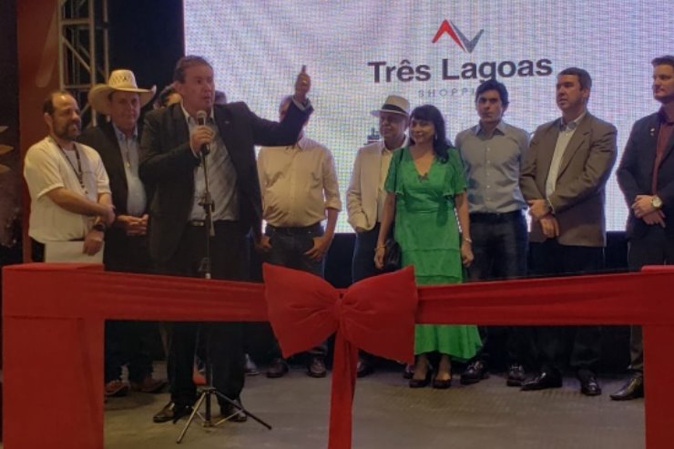 Eduardo Rocha representa ALEMS em inauguração de empreendimento em Três Lagoas