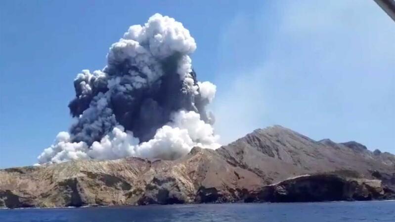 Sobe para 16 o número de mortos na erupção do vulcão Whakaari na Nova Zelândia