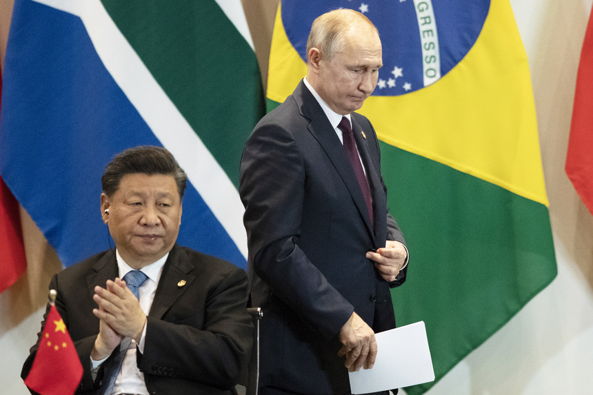 Presidente russo e chinês celebram abertura de gasoduto entre os dois países