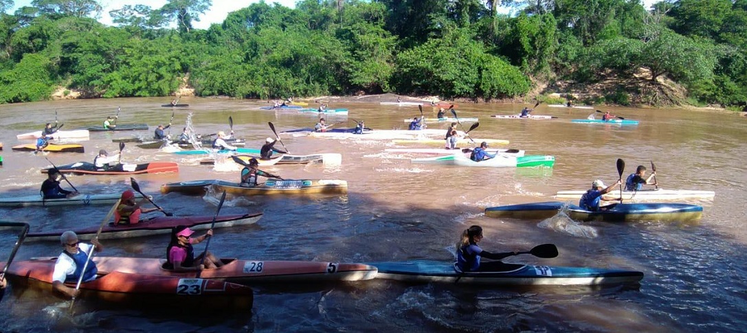 Prova mais antiga da canoagem brasileira tem nova edição em Aquidauana