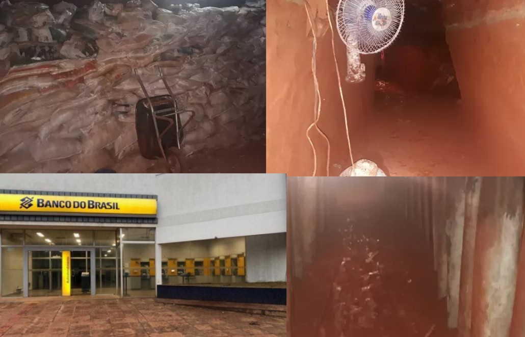 Bandidos são mortos em descoberta de túnel ao cofre do BB em Campo Grande