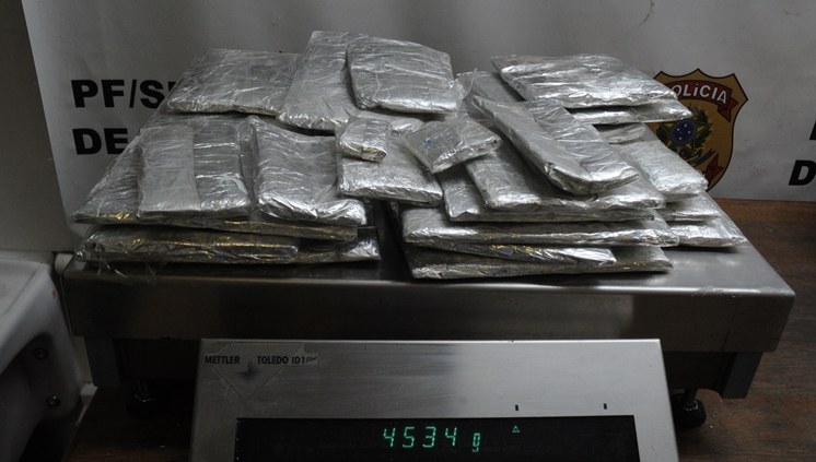PF apreende mais de 20 kg de cocaína no Aeroporto de SP