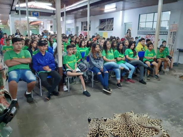 Projeto Florestinha realiza Educação Ambiental para 102 alunos de escola de Campo Grande