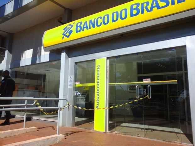 Banco do Brasil é alvo de tentativa de furto em Ponta Porã