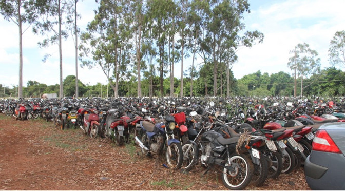 Pátio Zero: Detran-MS abre três leilões com mais de 700 motocicletas em dezembro