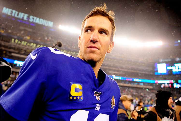 Duas vezes campeão do Super Bowl, quarterback Eli Manning se aposenta aos 39 anos
