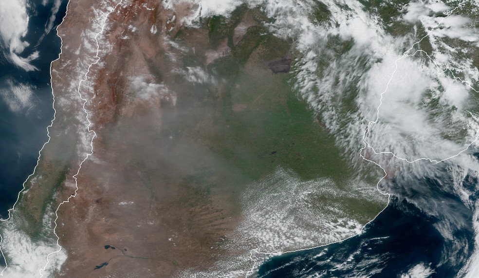 Fumaça de incêndios na Austrália chega à América do Sul