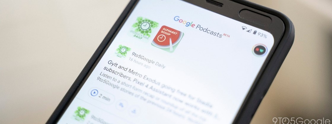 Google Podcasts receberá novo visual com filtros automáticos e mais