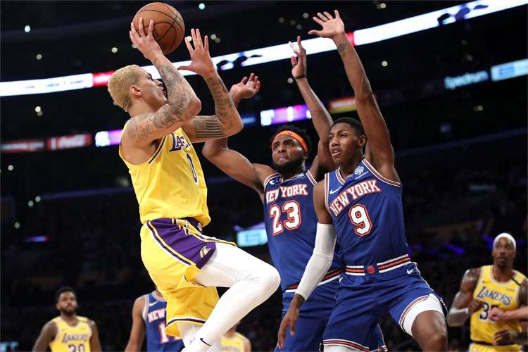 Lakers vencem Thunder sem LeBron e chegam à 8ª vitória seguida na NBA