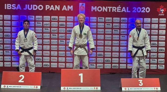 Judoca paratleta do MS conquista bicampeonato no torneio Pan-americano em Montreal