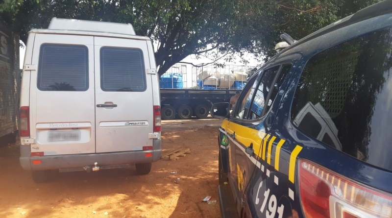 PRF recupera em Campo Grande van furtada em março de 2019