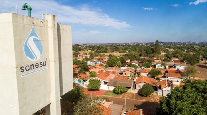 Sanesul investe na ampliação do sistema de abastecimento de água em Maracaju
