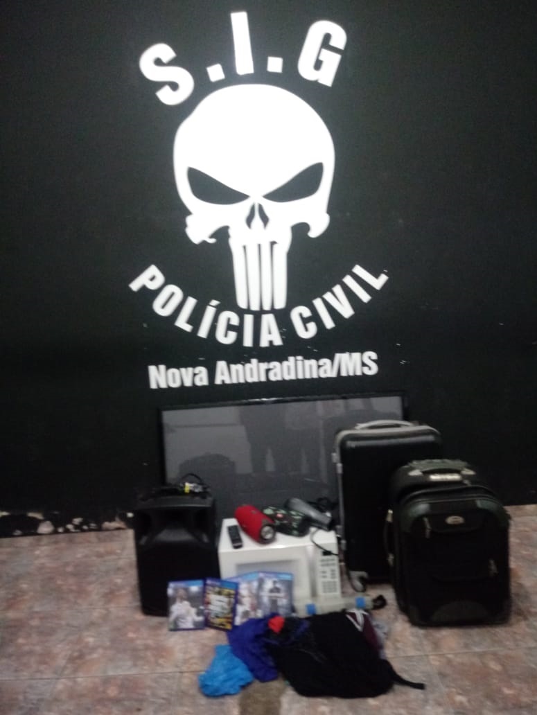 Polícia Civil elucida furto qualificado à residência de Nova Andradina