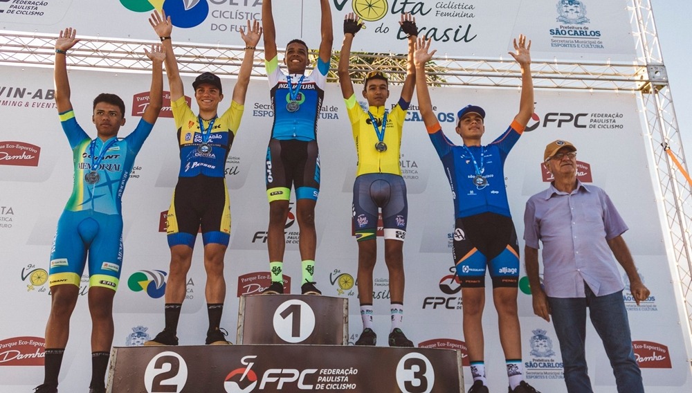 Na primeira competição nacional do ano, ciclista de Chapadão do Sul vai ao pódio duas vezes