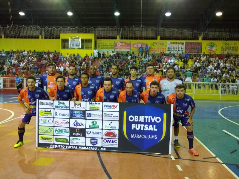 Maracaju participa de competição de Futsal