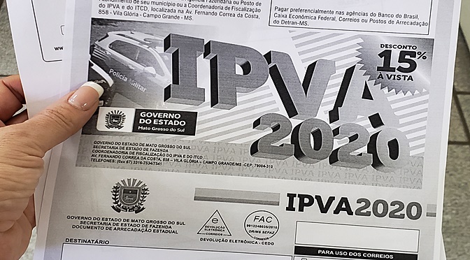 IPVA 2020: Perdeu o prazo em fevereiro? saiba como se regularizar