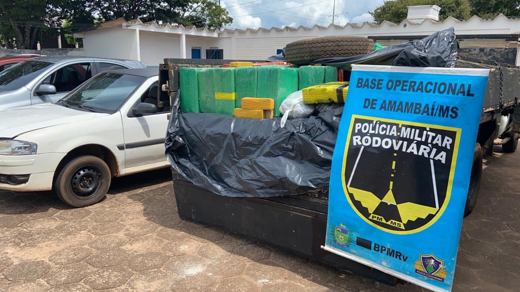 Operação Hórus: PMR apreende 3 toneladas de maconha em Amambai e manda 5 homens para cadeia