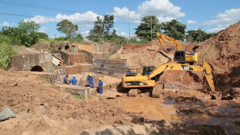 Com obras de drenagem, Cidade Morena fica livre de alagamentos no próximo verão