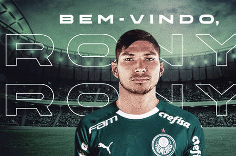 Palmeiras anuncia a contratação do atacante paraense Rony ex-Athletico-PR