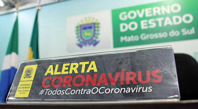 Mato Grosso do Sul tem 20 óbitos por coronavírus e 1.489 confirmados