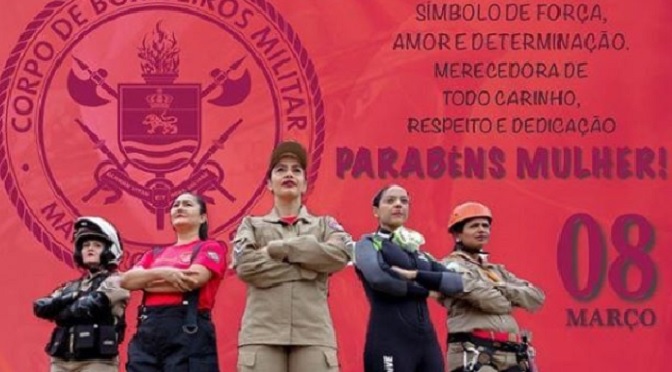 Mulheres bombeiras atenderão em equipe exclusiva nesta quinta-feira em Campo Grande