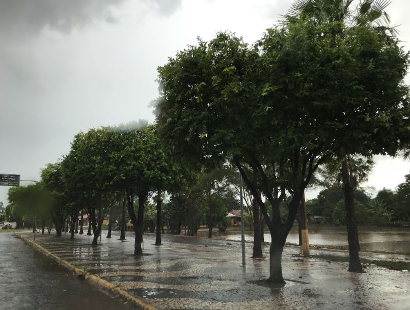 Previsão de chuvas para esta terça-feira (29) em Mato Grosso do Sul