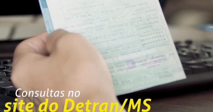 Sem sair de casa, condutor pode consultar vários serviços no site do Detran-MS