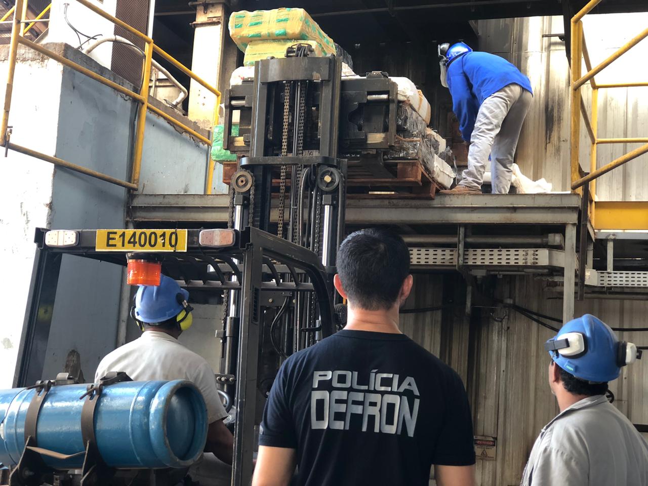 Polícia Civil realiza incineração de mais de 3,5 toneladas de drogas em Dourados