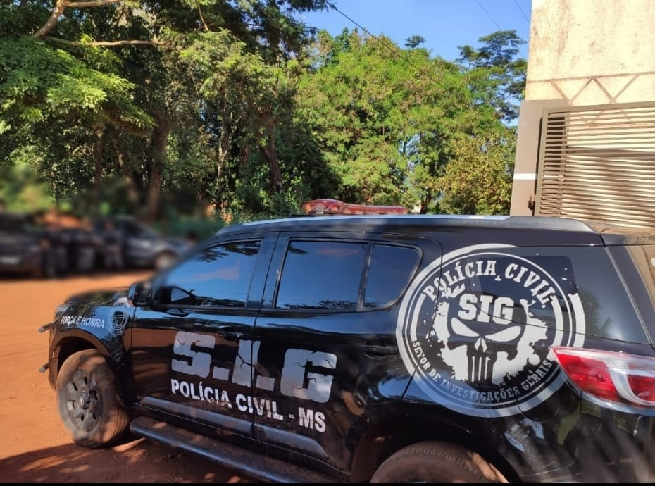 Polícia Civil deflagra a operação em investigação sobre homicídios ocorridos neste ano em Dourados