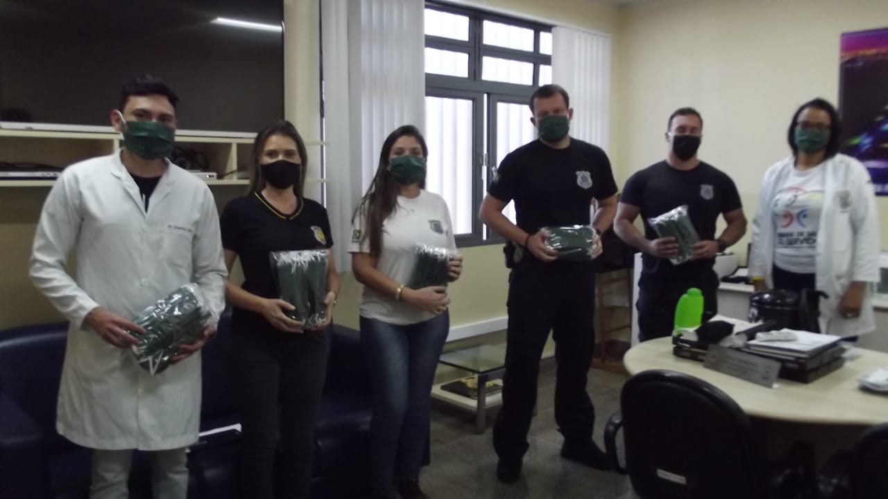Com mão de obra prisional, Agepen produz máscaras descartáveis para o Presídio Federal