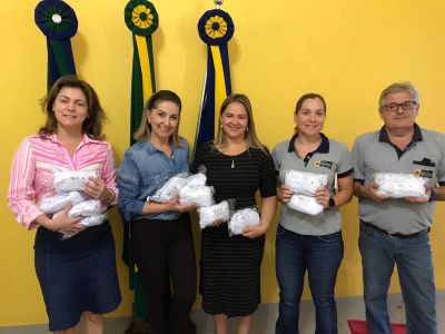 Iguatemi: Prefeitura recebe doação de máscaras reutilizáveis