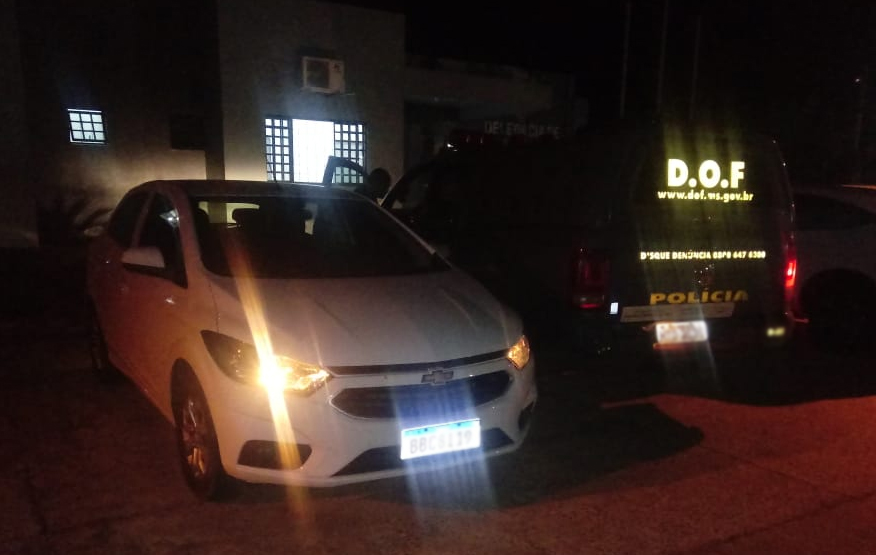 Veículo furtado no Paraná foi apreendido pelo DOF durante a Operação Hórus