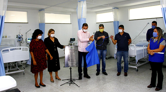 Em Costa Rica, primeira ala de UTI da região Norte para combate ao coronavírus é inaugurada