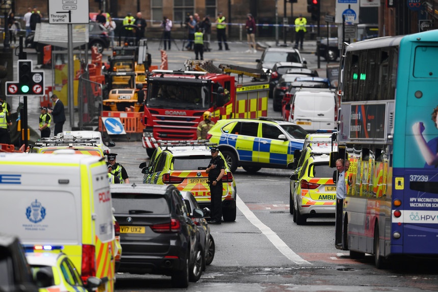 Polícia escocesa reage a “incidente grave” em hotel de Glasgow