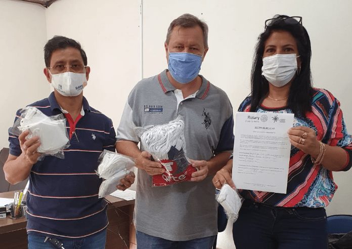 Hospital da Vida recebe 700 máscaras da Fundação Rotária