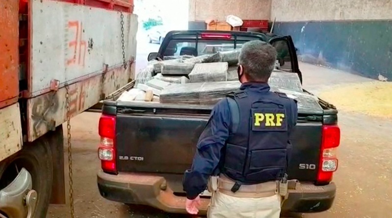 Operação Flagellum: PRF apreende 2,2 toneladas de maconha em Ponta Porã