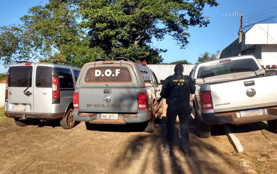 Operação Hórus: Dois veículos furtados foram recuperados pelo DOF