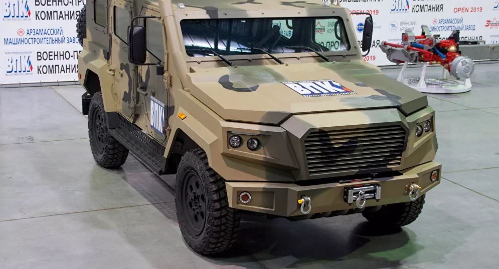 Rússia desenvolve veículo blindado leve e veloz para arsenal do Exército