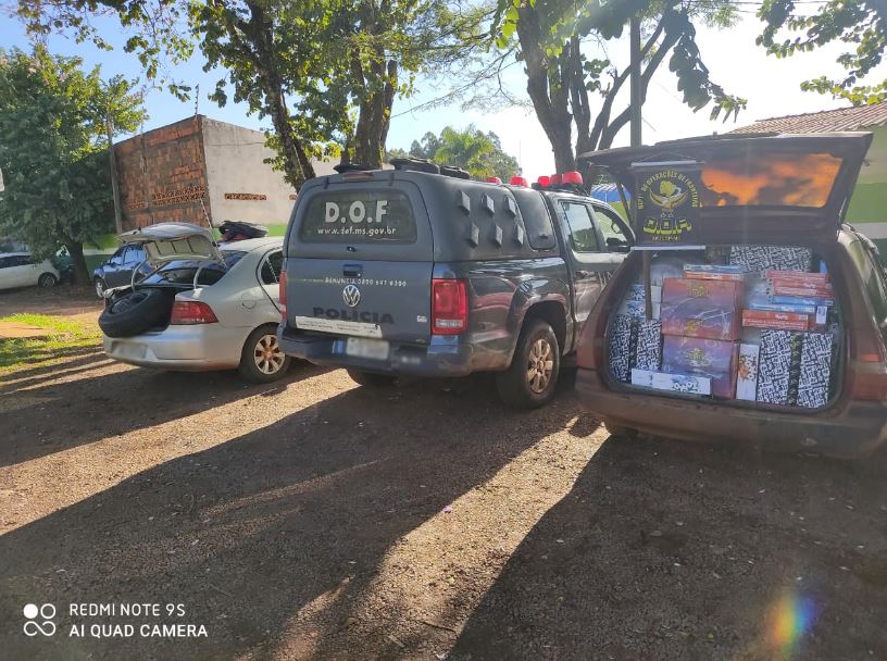 Operação Hórus: Veículos carregados com produtos ilegais foram apreendidos pelo DOF