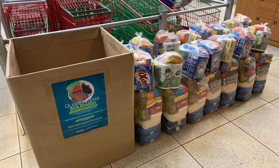 Campanha “Quarentena Solidária” arrecada sete toneladas de alimentos e terá segunda etapa