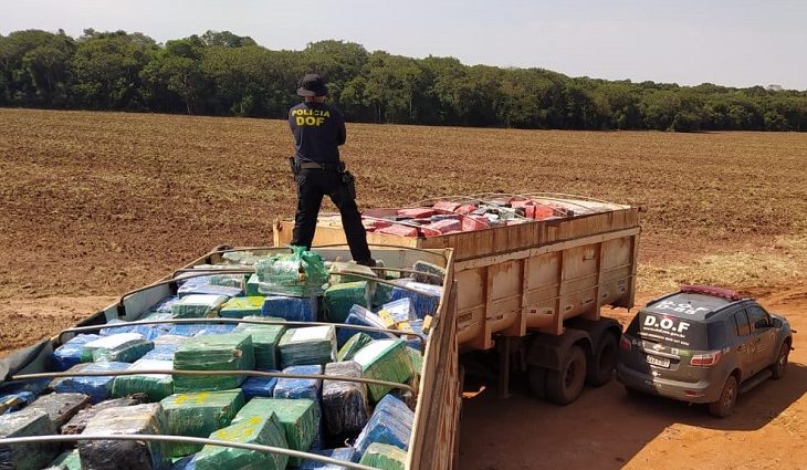 512 toneladas: Mato Grosso do Sul é recordista brasileiro em apreensão de drogas